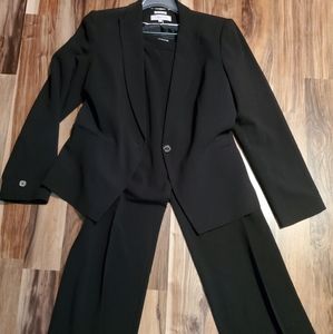 Calvin Klein black pant suit
